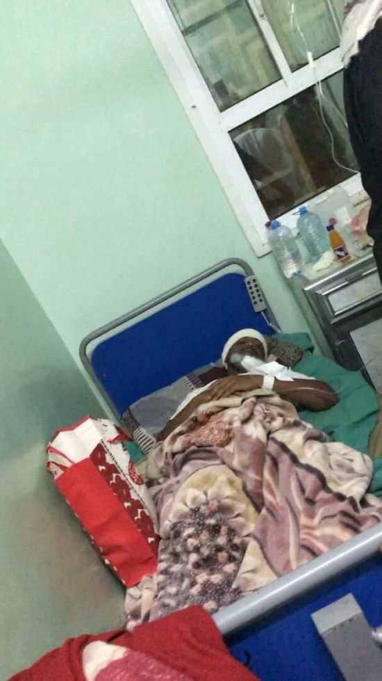 قيادة قوات الحزام الامني بعدن  تتفقد جرحى الحملة الأمنية ضد القاعدة بمحافظة ابين