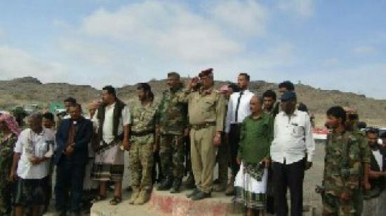  لحج : افتتاح معسكر قوات الحزام الأمني قطاع المسيمير