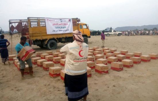 الإمارات تُسيّر قافلة مساعدات إلى الحيمة بعد تحريرها