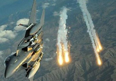غارات للتحالف على معسكرات للحوثي بجبل النهدين وجبل نقم