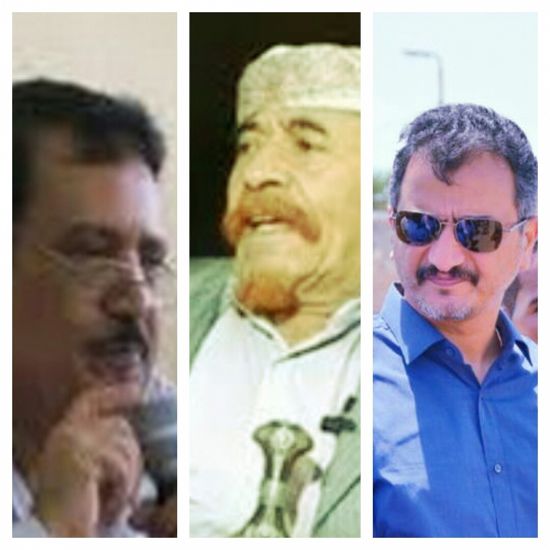 امين عام للمجلس الانتقالي يعزي القيادي علي منصر في وفاه شقيقه والمسلمي في استشهاد حفيده جهاد