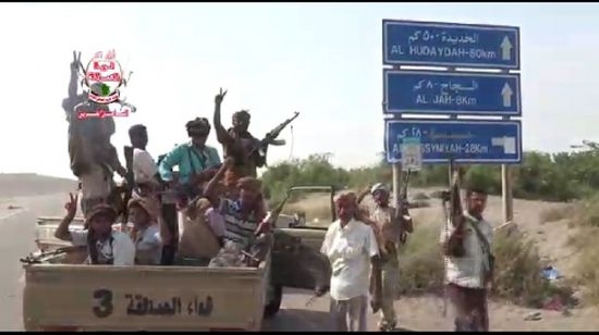  قائد جبهة الساحل الغربي:  سنواصل التقدم باتجاه الحديدة وفق الخطة المرسومة لتحريرها