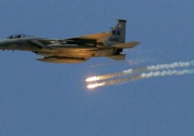  طيران التحالف يستهدف مواقع تابعة  للمليشيات بصنعاء