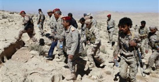  قوات الجيش بإسناد من التحالف تحرر منطقة وقلعة الطائف بالحديدة