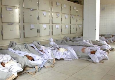 اكتظاظ المستشفى العسكري والمتوكل بجثث الحوثيين وجرحاهم