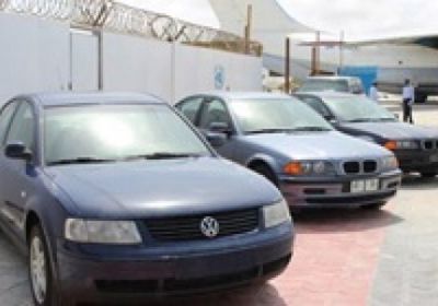الشرطة الصومالية تتسلم عربات مزودة بأجهزة الكشف عن المتفجرات