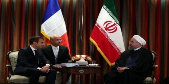  روحاني يهدد ماكرون بالانسحاب من الاتفاق النووي‎