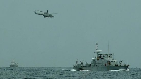 مصادر : بوارج وسفن التحالف العربي تقترب من سواحل الدريهمي