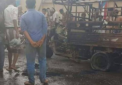 مقتل شاب واحتراق دراجته النارية برصاص مجهولين في الشيخ عثمان بعدن