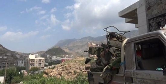 الجيش الوطني يسيطر على مواقع استراتيجية جديدة في مديرية جبل حبشي غربي تعز 