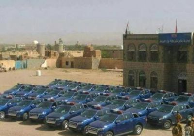 شرطة الجوف تتسلم 30 مركبة أمنية من السعودية