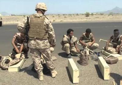 قوات التحالف العربي تنزع مئات الألغام في مديرية باقم شمالي صعدة
