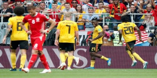 هزيمة قاسية لتونس ضد بلجيكا بخماسية في كأس العالم روسيا 2018 م