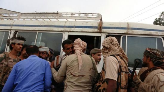 تفاصيل أكبر عملية لتبادل الأسرى بين قوات العمالقة الجنوبية ومليشيا الحوثي ( صور )
