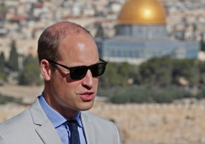الأمير وليام يزور الأماكن المقدسة وقبر جدته الكبرى في القدس