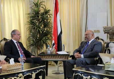 اليماني يبحث مستجدات الأوضاع الميدانية والسياسية والإنسانية في اليمن مع السفير النيوزيلندي