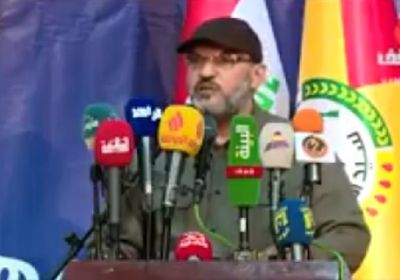 فيديو.. قيادي في الحشد الشعبي العراقي ينضم للحوثيين في اليمن