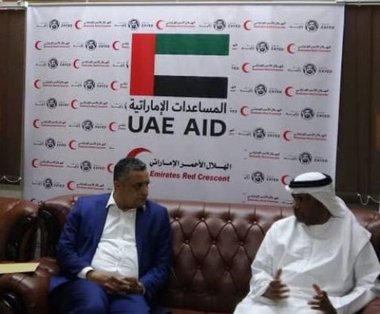 الهلال الأحمر الإماراتي يتكفل بدعم المشاريع الثقافية بعدن