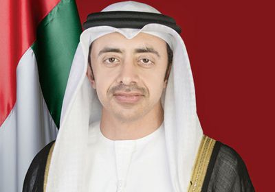 عبدالله بن زايد: تدخلنا بناءاً على طلب الرئيس الشرعي وعلى الحوثيين الانسحاب الكامل من الأراضي التي سيطروا عليها