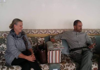 مدير أمن عدن يلتقي بالوفد الأممي  الخاص بالشؤون  الإنسانية في اليمن
