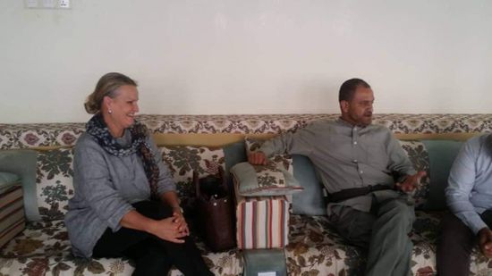 مدير أمن عدن يلتقي بالوفد الأممي  الخاص بالشؤون  الإنسانية في اليمن