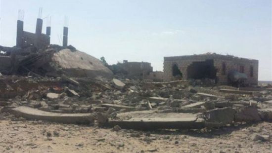 ميليشيا الحوثي تفجر ثلاثه منازل في مديرية عتمه غربي مدينة ذمار 