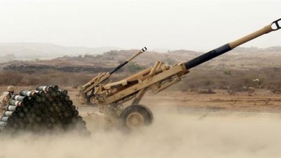  قوات الشرعية تقصف مواقع الحوثيين في «مران» 