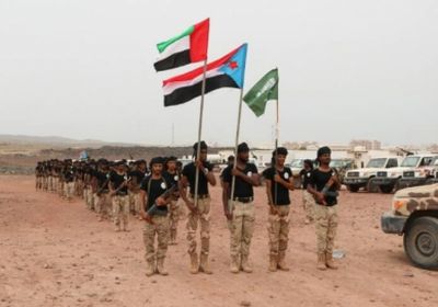 شخصيات اجتماعية في مديرية رضوم يشكرون القيادة الإماراتية لدورها في تأسيس وتدريب وتسليح قوات النخبة الشبوانية