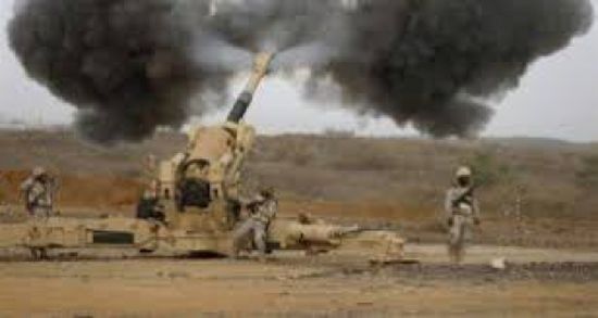 قصف صاروخي ومدفعي يستهدف مواقع وتحركات للمليشيا في رازح وشدا بصعدة