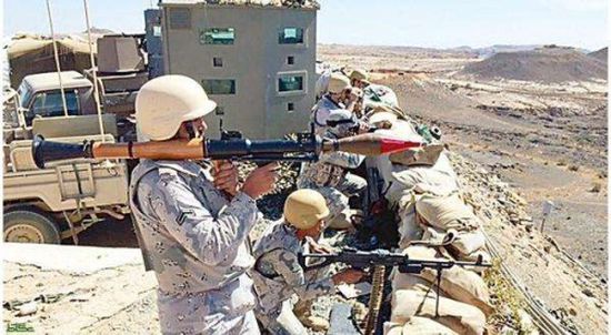  الحرس السعودي يقصف بالمدفعية مواقع المليشيا في باقم بصعدة
