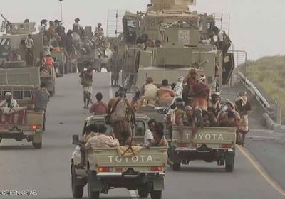 التحالف يدفع بتعزيزات عسكرية إلى الساحل الغربي بالحديدة