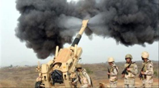 قصف مدفعي على مواقع الحوثيين بصعدة