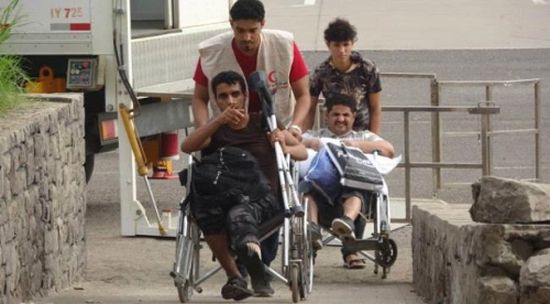 عودة «14» جريحا يمنيا من الهند تلقوا العلاج على نفقة الإمارات