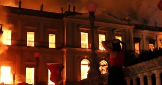 شاهد.. 10 معلومات عن متحف البرازيل الوطني بعد حرقه