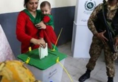  انتهاء التصويت في الانتخابات الرئاسية الباكستانية