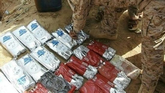 ضبط 4 مهربين ومخدرات كانت في طريقها للحوثيين