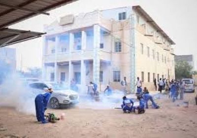 حملة رش لمكافحة وباء الضنك في شبوة