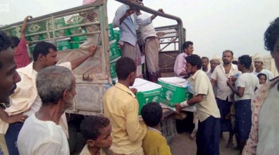 200 ألف يمني في الحديدة استفادوا من مساعدات سعودية خلال شهرين