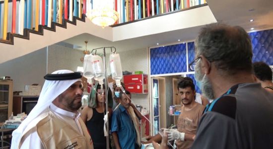 وفد الهلال الأحمر الإماراتي يتفقد أحوال مستشفى الدريهمي