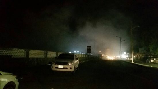 اندلاع حريق بمستشفى الجمهورية في خور مكسر.. صور