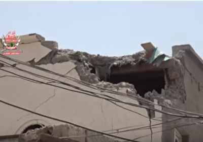 شاهد بالفيديو.. مليشيات الحوثي تقصف مدينة التحيتا بقذائف الهاون