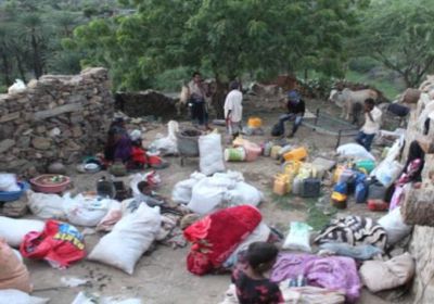 شاهد.. ماذا فعلت مليشيا الحوثي في 45 أسرة من قرية الكدمة بتعز؟