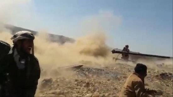قصف مواقع الحوثيين بمحافظة البيضاء
