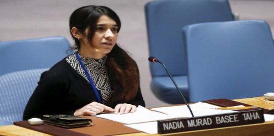 أول تعليق من اليزيدية نادية مراد بعد فوزها بجائزة نوبل 