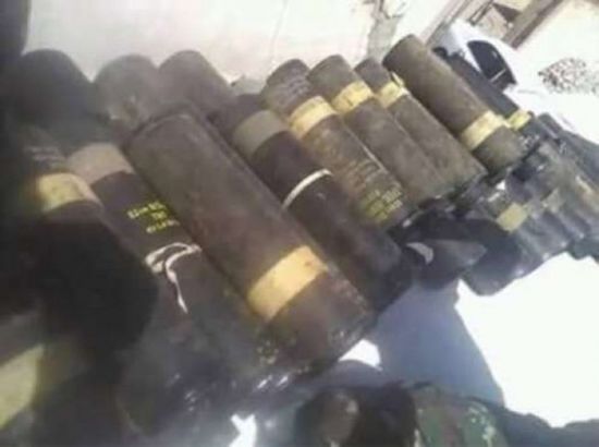 صور .. ضبط 300 صاروخ حراري  كانت في طريقها الى الحوثيين