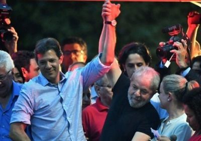 لولا دا سيلفا يحث البرازيليين على التصويت لصالح حداد