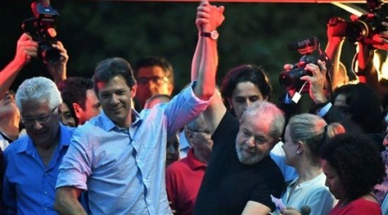 لولا دا سيلفا يحث البرازيليين على التصويت لصالح حداد