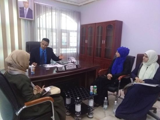 "حفيدات بلقيس" تلتقي بوكيل وزارة الإدارة المحلية بعدن لبحث سبل الشراكة