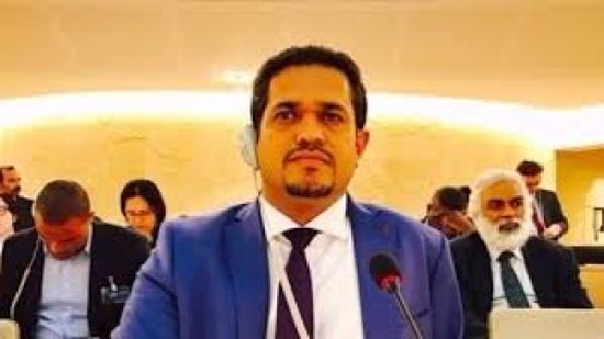 وزير حقوق الانسان يدين الاعتداء  الذي تعرض له السفير عبيد على يد مليشيا الحوثي  بصنعاء.