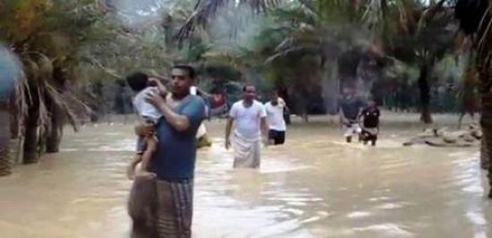 الأمم المتحدة تعلن عدد الأسر النازحة بسبب إعصار لبان بالمهرة